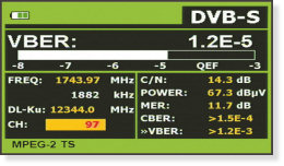 Измерения DVB-S
