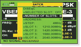 Измеритель прочности поля с SaTCR команды