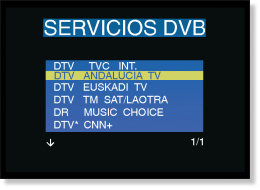 Servicios DVB