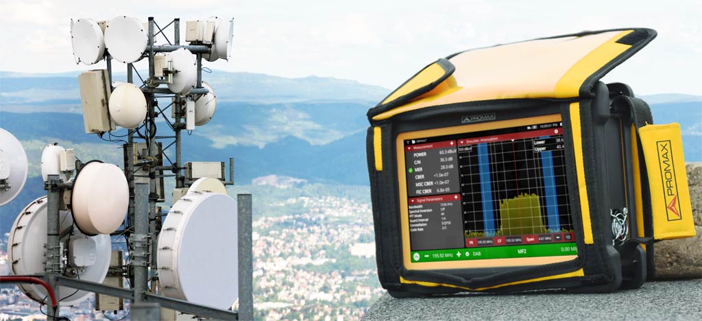 Los medidores de campo PROMAX están calibrados en frecuencia y nivel, y compensados en temperatura