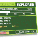 TV Explorer - Pantalla EXPLORER