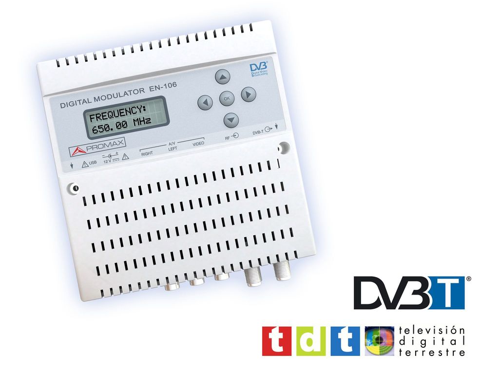 EN-106: Modulador digital doméstico DVB-T (TDT)