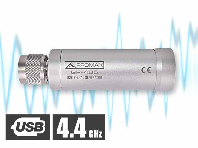 GR-405: Generador de señal de RF hasta 4,4 GHz
