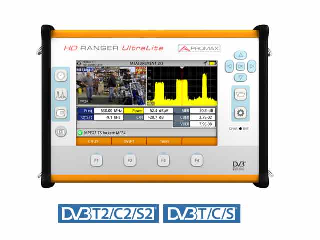 HD RANGER UltraLite: Medidor de campo formato tablet