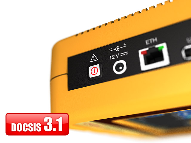 CABLE RANGER 3.1: Hybrid DOCSIS 3.1 / HFC Analyser mit Touchscreen | PROMAX