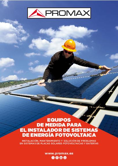 Catálogo de Equipos de medida para instaladores de sistemas fotovoltaicos